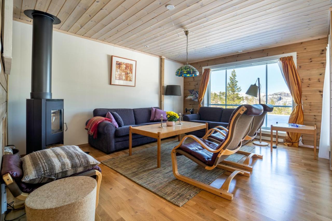 Three-Bedroom Holiday Cottage Tjorhom Exterior photo