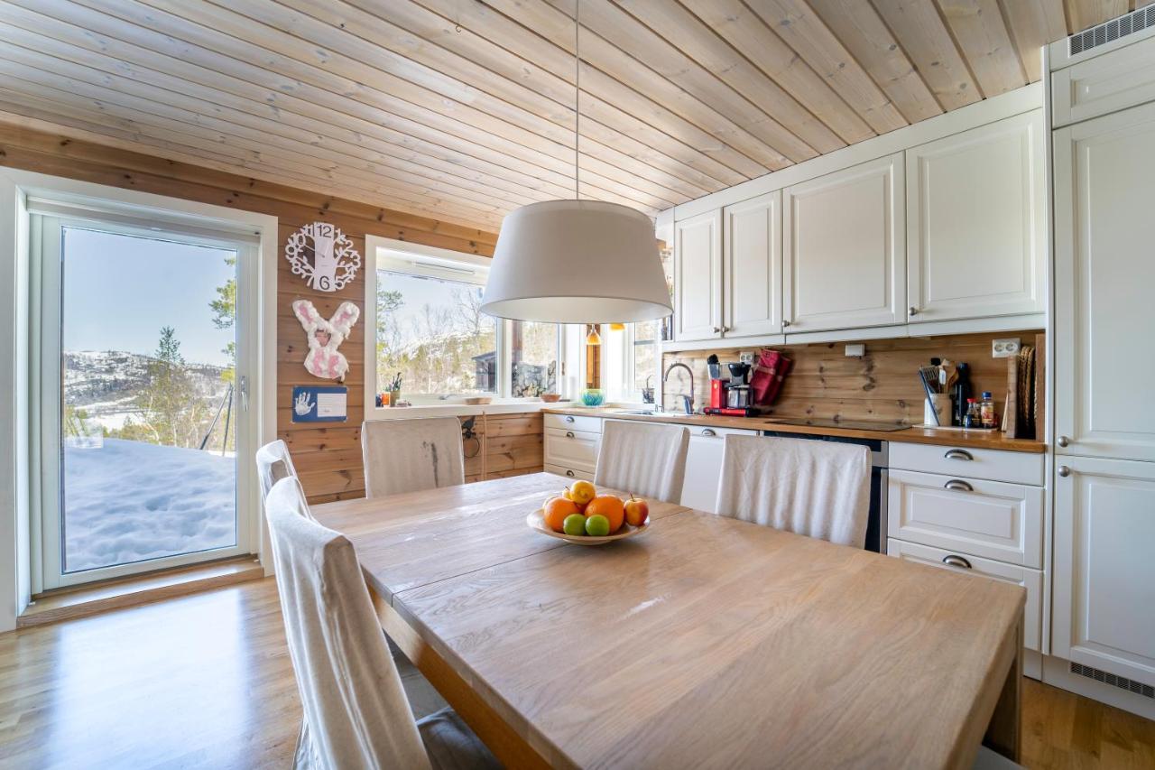 Three-Bedroom Holiday Cottage Tjorhom Exterior photo