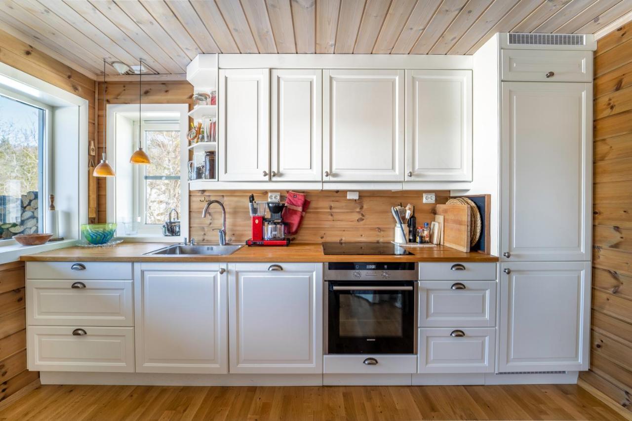 Three-Bedroom Holiday Cottage Tjorhom Exterior photo